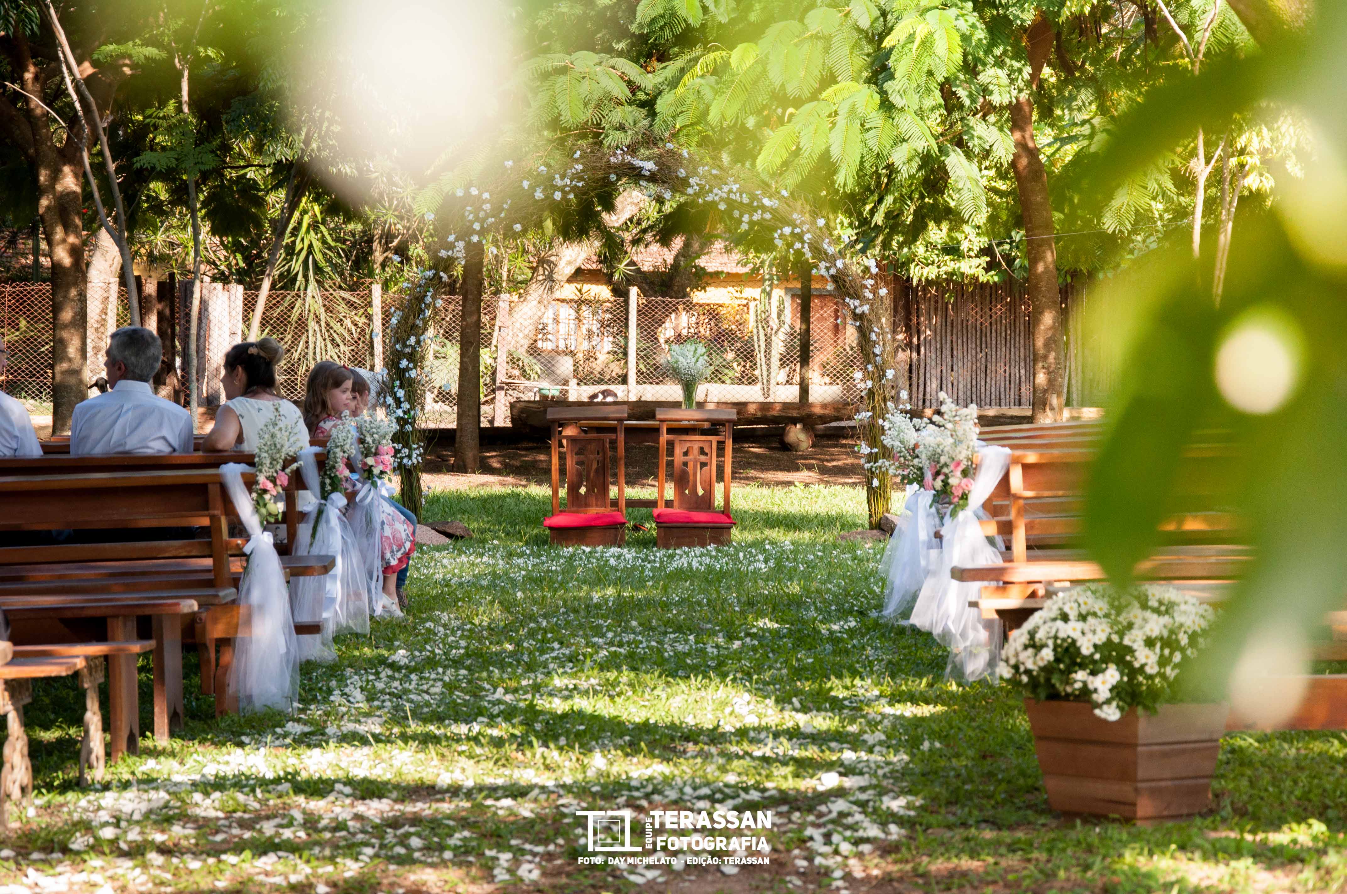 Cerimônia ao ar livre